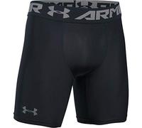 Under Armour HeatGear ARMOUR 2.0 COMP Shorts, Half-length Compression Trousers, Men’s Workout Shorts with Compression Fit Men, Black (Black/Graphite (001)), XL