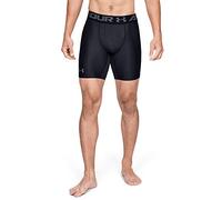 Under Armour HeatGear ARMOUR 2.0 COMP Shorts, Half-length Compression Trousers, Men’s Workout Shorts with Compression Fit Men, Black (Black/Graphite (001)), M