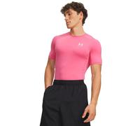 Under Armour HeatGear short sleeve T-shirt compression pink - XXL