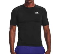 Under Armour UA HG Armour Comp SS - Short Sleeve - Tops - Black/White - Size: XL