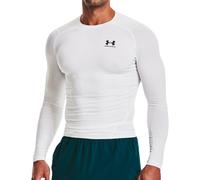 Under Armour HeatGear Armour Men's Long Sleeve Top | UK M in White/Black