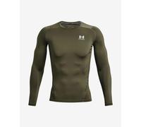Under Armour HeatGear Comp Long Sleeve T-Shirt Khaki Green - XXL