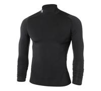 Under Armour HeatGear Compression Mock T-Shirt 'Black White' 1369606-001 XXL