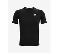 Under Armour HeatGear Compression Short Sleeve T-Shirt Black White - S