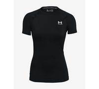 Under Armour, HeatGear Compression, short sleeve t-shirt, black, Women - XL