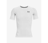 Under Armour UA HG Armour Comp SS - Short Sleeve - Tops - White/Black - Size: XS