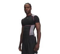 Under Armour HeatGear Elite Compression Men's T-Shirt | UK XL in Ultimate Black/Titan Grey/Reflective