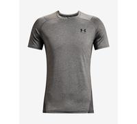 Under Armour HeatGear Fitted Short Sleeve T-Shirt Grey - XXL