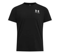 Under Armour HeatGear Fitted T-Shirt 'Black White' 6000939-001 XXL