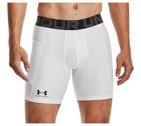 Under Armour HeatGear Mens Short Compression Tights White Gym Base Layer Shorts