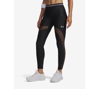 Under Armour Heatgear Mesh Leggings Black XS Woman