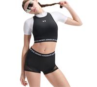 Under Armour Heatgear Mesh Sleeveless T-shirt Black M Woman