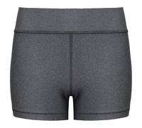 Under Armour Womens HeatGear Mid Rise Shorts in Grey - Size UK 4-6 (Womens)
