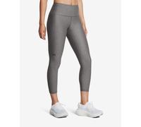 Under Armour HeatGear No-Slip Waistband Ankle Leggings Silver Grey Women - M