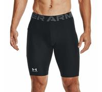 Under Armour HeatGear Pocket Long Mens Short Compression Tights Black Gym Shorts