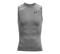 Under Armour HeatGear Sleeveless Shirt 'Carbon Heather Black' 1361522-090 L