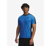 Under Armour HeatGear Wordmark Short Sleeve T-Shirt Bright Blue - M