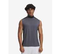 Under Armour HeatGear Wordmark Sleeveless T-Shirt Dark Grey - XL
