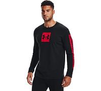 Under Armour Herren Camo Boxed Sportstyle Long Sleeve T-Shirt Hemd, Schwarz (001)/Rot, Small