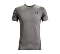 Under Armour HeatGear Fitted Short Sleeve T-Shirt Grey - XXL