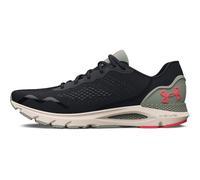 Under Armour HOVR Sonic 6 Mens Running Shoe, Black/Grove Green/Beta, 10.5 UK