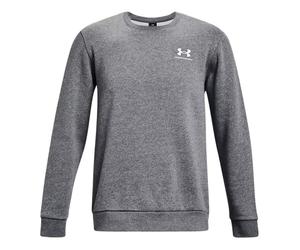 Under Armour Icon Fleece Crew Sweatshirt 'Pitch Grey Medium Heather' 1374250-012 XL