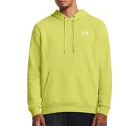Under Armour Icon Fleece Mens Training Hoody Yellow Gym Hooded Pockets Sports