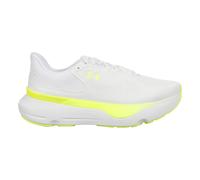 Under Armour Infinite Pro 2 Neutral Running Shoe Women - White, Neon Yellow, Size 4