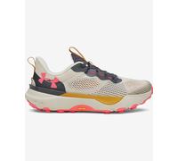 Under Armour Infinite Pro Trail Running Shoes White Red Orange - 43