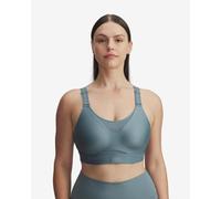Under Armour Women's Infinity 2.0 High Sports Bra - Jasper Blue/Serpentine - Size: S A-C