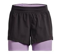Under Armour Iso-Chill 2-in-1 Running Shorts XS Women - Breathable, Comfortable, Moisture-Wicking Black Performance Gear