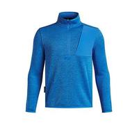UNDER ARMOUR Junior Boys Golf Drive Hybrid Storm 1/2 Zip Top, Blue, Size S Blue