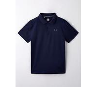Under Armour Performance Polo Midnight Navy/Pitch Gray - YL Size: Larg