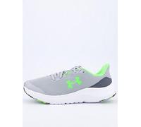 UNDER ARMOUR Junior Boys Pursuit 4 Trainers - Grey, Mod Gray / Castlerock / Green, Size 5.5 Older Mod Gray / Castlerock / Green
