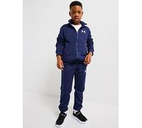 UNDER ARMOUR Junior Boys Rival Knit Tracksuit - Navy, Midnight Navy / Downpour Gray, Size Xl Midnight Navy / Downpour Gray