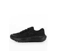 UNDER ARMOUR Junior Boys Running Surge 4 Trainers, Black / Black / Black, Size 5 Older Black / Black / Black