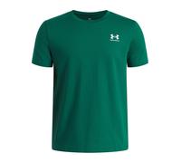 Under Armour Boy's Sportstyle Left Chest T-Shirt Campus Ivy/White M M