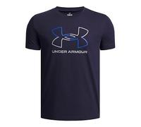 UNDER ARMOUR Junior Boys Training Gl Foundation T-Shirt, Navy, Size M Navy