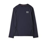 Under Armour Heatgear Armour Long Sleeve Base Layer Black 10-12 Years Boys