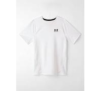 UNDER ARMOUR Junior Boys Training Heatgear T-Shirt, White, Size Xs White