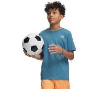 UNDER ARMOUR Junior Boys Training Left Chest Short Sleeve T-Shirt, Blue, Size Xl=15-16 Years Blue