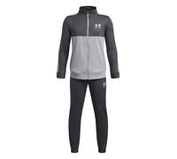 UNDER ARMOUR Junior Boys Training Rival Knit Tracksuit, Grey, Size M=9-10 Years Grey
