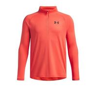 UNDER ARMOUR Junior Boys Training Tech 1/2 Zip Top, Red, Size M=9-10 Years Red