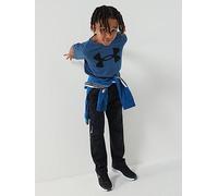 UNDER ARMOUR Junior Boys Training Tech Short Sleeve Crew Neck T-Shirt, Blue, Size M=9-10 Years Blue