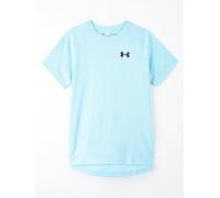 UNDER ARMOUR Junior Boys Training Tech Textured T-Shirt - Blue, Stream / / Midnight Navy, Size Xl Tream / / Midnight Navy