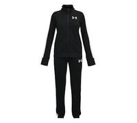 UNDER ARMOUR Junior Girls Training Knit Tracksuit, Black, Size M Black