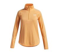 UNDER ARMOUR Junior Girls Training Tech 1/2 Zip, Orange, Size Xl=15-16 Years Orange