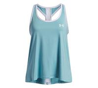 UNDER ARMOUR Junior Girls Training Tech Knockout Tank, Blue, Size L=11-12 Years Blue