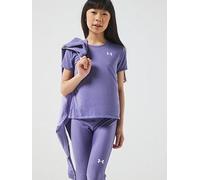 UNDER ARMOUR Junior Girls Training Tech Short Sleeve Crew Neck T-Shirt, Purple, Size M=9-10 Years Purple