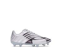 UNDER ARMOUR Junior Shadow Club 4 Firm Ground Football Boot, Grey, Size 11.5 Younger Grey